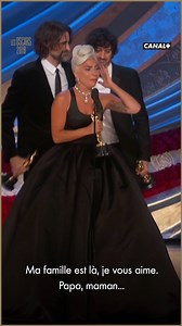 3.8M views · 10K reactions | Discours poignant de Lady Gaga pour son Oscar de la Meilleure Chanson Originale "Shallow" pour A star is born Revivez la 91e Cérémonie sur myCANAL > can.al/oscars-2019 | CANAL+ Cinéma | Facebook