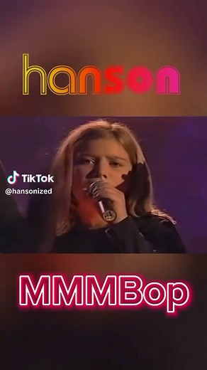 Hanson MMMBop Acapella Performance at 1997 MTV Europe Music Awards