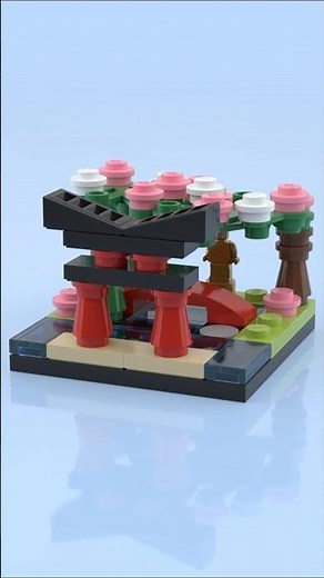 LEGO Tiny Japanese Garden?! Bring Zen Vibes to Your Brick Collection! 🌸🌿✨