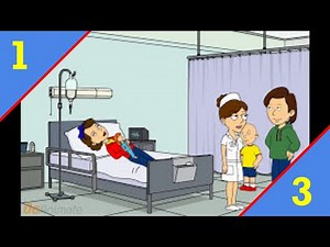 Caillou hurts Rosie/Grounded