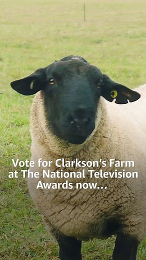 Prime Video UK & IE | What’s that? Clarkson’s Farm is up for best factual show at this year’s #NationalTelevisionAwards #NTAs? Vote now. 📺 #ClarksonsFarm | Instagram