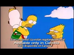 The Simpsons - Free 7UP - 1993 - KFC Commercial-Sub Español