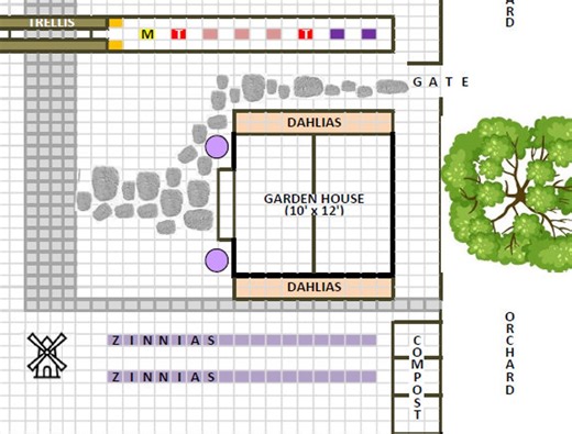Garden Layout / Landscape Design Plans - Etsy