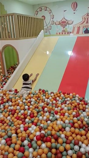 slide in the ball pool #trending #fyp #viralvideo #shortvideo