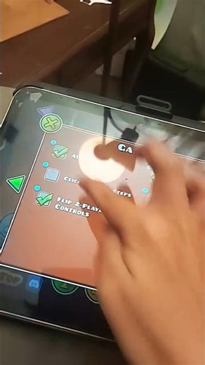 how to turn on cbf on mobile (geometry dash)