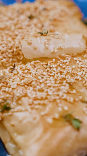 Phyllo-Wrapped Baked Feta With Honey 🙌 | The Mediterranean Dish