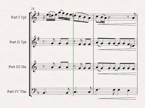 Yesterday - Beatles Classic - Brass Quartet