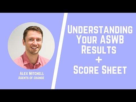 Understanding ASWB Exam Results and Score Sheet - Social Work Shorts - LMSW, LSW, LCSW Exams