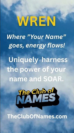⭐Real Meaning of the Name Wren & Life-changing Wren Frequency #shorts