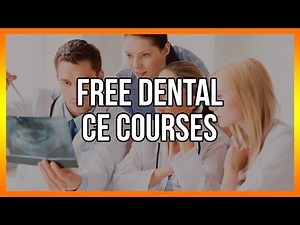 Free Dental CE Courses
