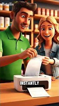 Bill Smart. Print Fast. Grow Easy. | Retailix Smart Billing Software with Printer #shorts