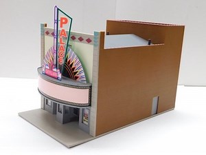 O SCALE WALTHERS CORNERSTONE PALACE MOVIE THEATER LIGHTED BUILDING STRUCTURE | eBay