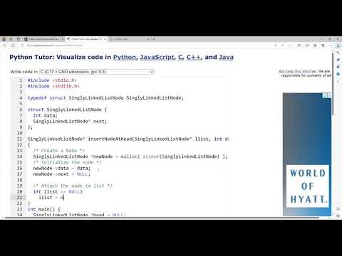HackerRank | Data Strucutre | Insert a node at the head of a link