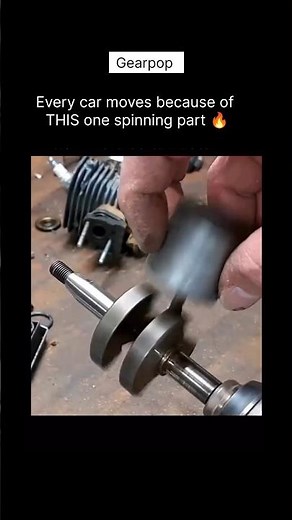 How A Crankshaft Works — The Tiny Engine Part That Powers Every Car 🔥
