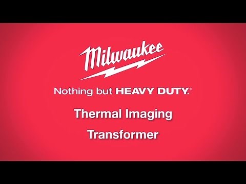 Milwaukee® M12™ 160x120 Thermal Imager - Electrical Applications - Transformer