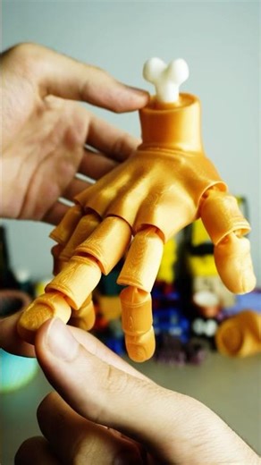 Print in Place Flexible Hand #3dprinting