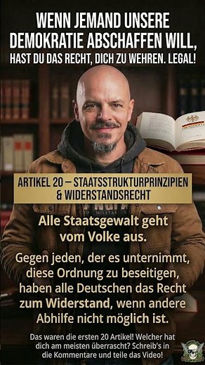 Artikel 20 – Staatsstrukturprinzipien & Widerstandsrecht