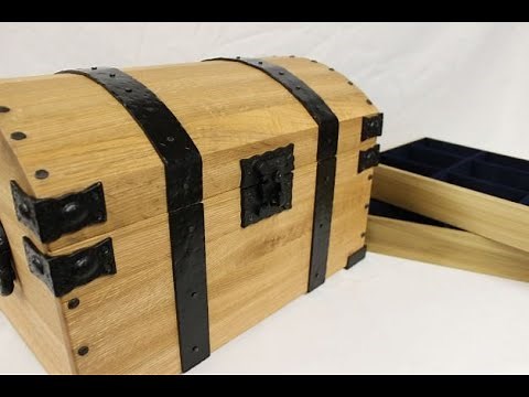 White Oak Treasure Chest Build Process