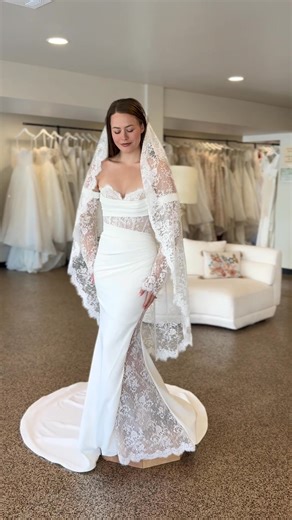 Brides in St. George, your dream wedding dress is waiting! 💍 Shop over 300 wedding dresses in sizes 0–30 at Desert Rose Bride. Our stylists make finding “the one” easy, fun, and unforgettable. 👗 📍 St. George, Utah Tap [Learn More] to book your bridal appointment today. | Desert Rose Bride
