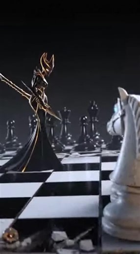 chess pieces fight 3D animation 😈♟️ #funk #chessfight #chess #3danimation #fight