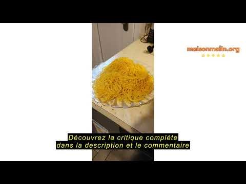 Avis sur la Fentic Ensemble Machine à pâtes compatible SM-1504P et SM-1504BM - Fettuccine et Spaghet