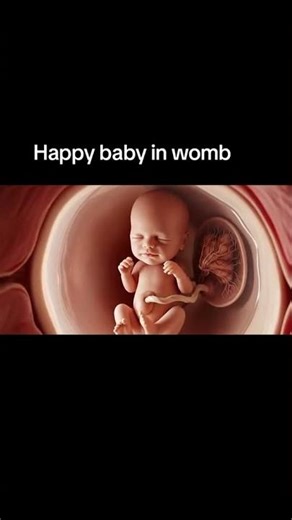 Happy Baby in the Womb | Beautiful Pregnancy Journey Animation