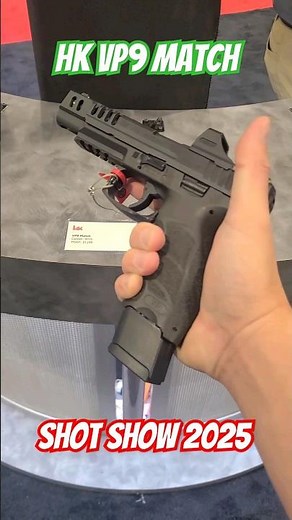 HK VP9 Match Optics Ready - Shot Show 2025