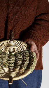 Frame baskets like these take time — a quiet, patient process that feels just right for this season. This short clip captures some of the details of making cordage with rush, a beautiful material I’m starting to get to know. The repetitive nature of cordage-making has kept me grounded through these frosty and snowy weeks, when it’s been too cold to weave with willow. The gentle rhythm of cordage-making keeps my hands moving and my thoughts settled; a slow, steady practice — leaving space to refl