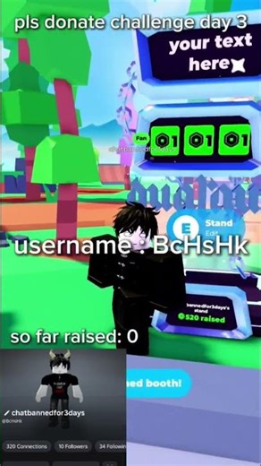 day 3 of pls donatechallenge #roblox #edit #robloxedit #plsdonate #plsdonate #anime #vecna #bluelock