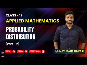 📊 Probability Distribution | Class 12 Applied Maths | Full Concept Explained in Easy Way