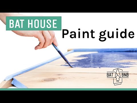 Bat House Painting Guide