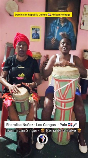 African Dominican Show 🇩🇴 Republic African Heritage on Instagram: "It was an honor and a pleasure to meet and interview one of the legends of Dominican Republic music, Enerolisa Nuñez of Los Congos / Palo music, during the @africandiasporatrip In this video, she is singing the popular palo song "Los Olivos." Please stay tuned for her interview with @africandominican Enerolisa Núñez is without a doubt the most important bearer of traditions in Dominican culture and music. Her unique voice is de