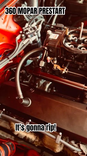 360 Mopar before piston ring break in