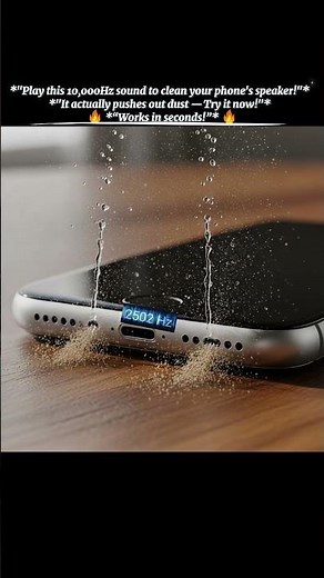 Your PhCleanone Speaker with 10000 Hz Sound – Restore Volume FAST#cleanspeaker #ytshorts #shorts