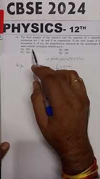 The focal lengths of the objective and the eyepiece of a compound microscope are 1 cm and 2 cm respe