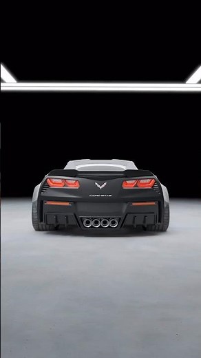 Chevrolet Corvette C7 Wide Body Kit ➡️krotov.pro #corvettec7 #corvette #chevroletcorvette