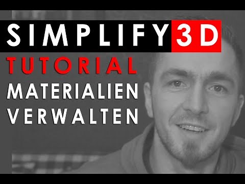 Simplify3D Tutorial Profile anlegen und verwalten 3D Drucken einfach erklärt
