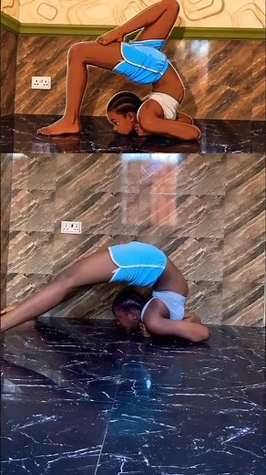 🤖ai flexibility vs🏋️ reality/who won #ai #flexibility #contortion