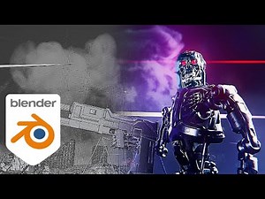Remaking terminator 2 in blender
