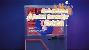 Cocktail Maker Automatic Cocktail Dispenser Machine 6 Axis Robot Arm Bartender