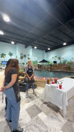 #TeamBonding #teamworkmakesthedreamwork #AmericanPoolsandSpas #codypools Our staff at American Pools and Spas enjoying a team bonding activity with an after hours painting experience. | American Pools and Spas