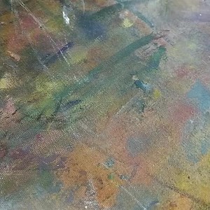 When making your own oil paint, it is important to thoroughly mix your pigment with whichever binding medium of your choice. Linseed (flaxseed) or walnut oil both work wonderfully. I started with linseed oil years ago but have since switched to walnut oil over the last few years because it is said that walnut oil tends to yellow less than linseed oil over time. Tips for those using walnut oil: Use a glass muller to mix the pigment and oil! The muller has weight and can really grind the pigment i