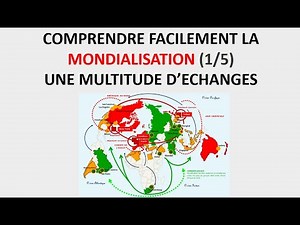 Comprendre facilement LA MONDIALISATION (1/5) Une multitude d'échanges