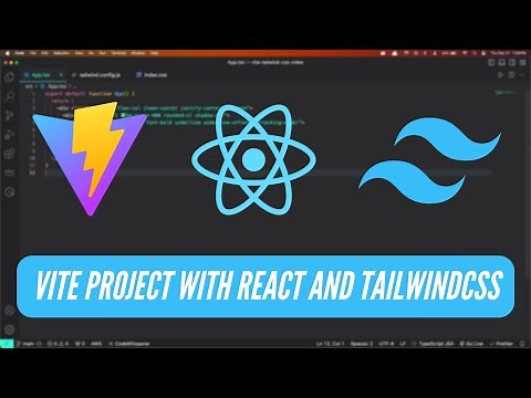 How to Integrate TailwindCSS in React with Vite | Vite Project with React and TailwindCSS
