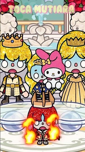 My parents hate me because i have fire power #tocaboca #tocalifeworld #tocaworld #tocalife #shorts