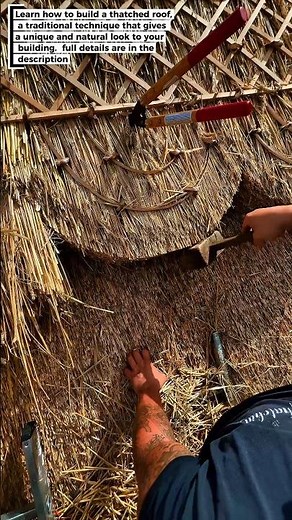 Building a Thatched Roof: A Beautiful and Eco-Friendly Tradition!