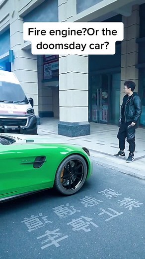 Fire engine?Or the doomsday car?#tiktor #foryou #fyp