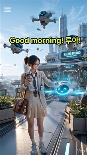 루아 3편 : 상쾌한 출근!!! #AI #드론 #drone