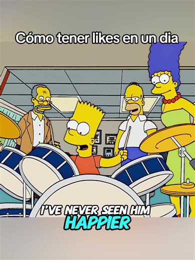 looping the rooma but bart playing the drums 2.0#simpson #loopingtheroom