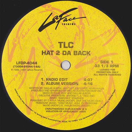 TLC - Hat 2 Da Back